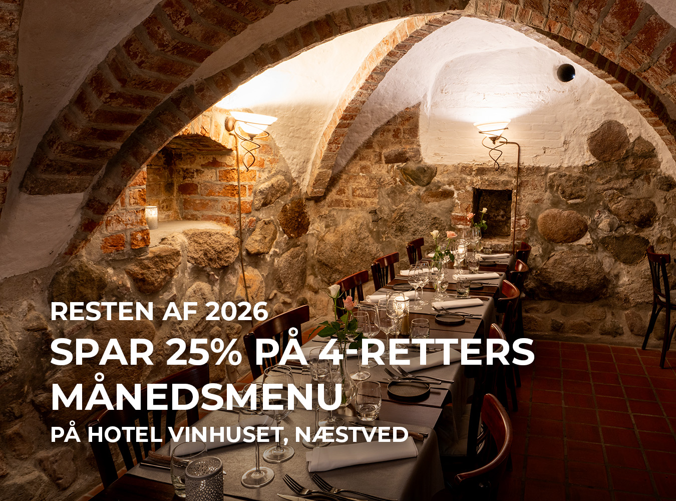 Restaurant Vinhuskælderen aktionærtilbud